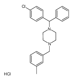 1-[(4-chlorophenyl)benzyl]-4-[(m-tolyl)methyl]piperazine hydrochloride picture