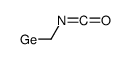 isocyanatomethylgermane结构式