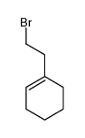 1-(2-bromoethyl)cyclohexene Structure