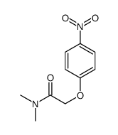 N,N-dimethyl-2-(4-nitrophenoxy)acetamide Structure