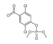 (2,5-dichloro-4-nitrophenyl) dimethyl phosphate结构式