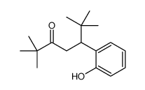 5-(2-hydroxyphenyl)-2,2,6,6-tetramethylheptan-3-one Structure