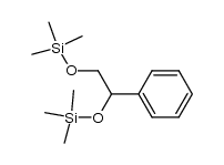 PhCH(OTMS)CH2(OTMS) Structure