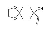 4,4-(ethylenedioxy)-1-vinylcyclohexanol Structure