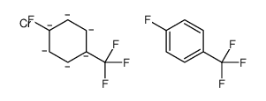 chromium,1-fluoro-4-(trifluoromethyl)benzene,1-fluoro-4-(trifluoromethyl)cyclohexane Structure