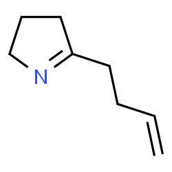 2H-Pyrrole,5-(3-butenyl)-3,4-dihydro-(9CI)结构式