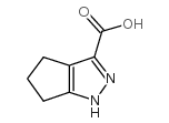 1,4,5,6-四氢环戊并吡唑-3-甲酸结构式