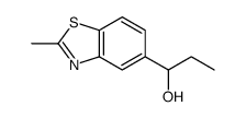 5-Benzothiazolemethanol,alpha-ethyl-2-methyl-(7CI,8CI) Structure