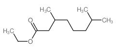 ethyl 3,7-dimethyloctanoate Structure