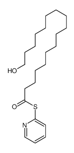 S-pyridin-2-yl 17-hydroxyheptadecanethioate Structure