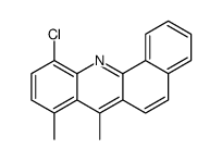 11-chloro-7,8-dimethylbenzo[c]acridine结构式