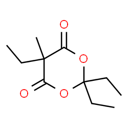 1,3-Dioxane-4,6-dione,2,2,5-triethyl-5-methyl-(9CI)结构式