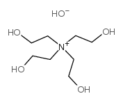 Ethanaminium,2-hydroxy-N,N,N-tris(2-hydroxyethyl)-, hydroxide (1:1) structure