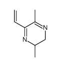 6-ethenyl-2,5-dimethyl-2,3-dihydropyrazine Structure