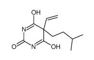 5-Isopentyl-5-vinylbarbituric acid Structure