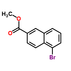 Methyl 5-bromo-2-naphthoate Structure