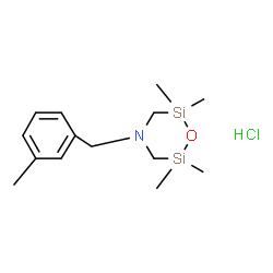 4-(3-METHOXYBENZYL)-2,2,6,6-TETRAMETHYL-1-OXA-4-AZA-DISILACYCLOHEXANE HCL picture