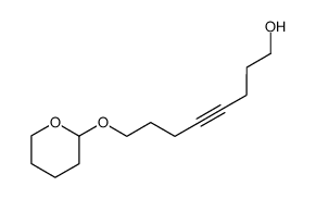 8-[(2-Oxacyclohexyl)oxy]oct-4-yn-1-ol结构式