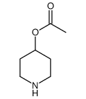 piperidin-4-yl acetate Structure