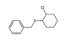 benzyl(2-chlorocyclohexyl)sulfane Structure