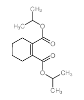 dipropan-2-yl cyclohexene-1,2-dicarboxylate结构式