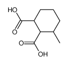 3-methyl-1,2-cyclohexanedicarboxylic acid Structure