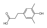 3-(4-hydroxy-3,5-dimethylphenyl)propanoic acid Structure