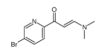 (E)-1-(5-bromopyridin-2-yl)-3-(dimethylamino)prop-2-en-1-one Structure