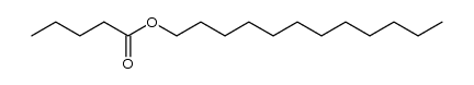 dodecyl pentanoate结构式