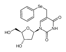 5-(N-methoxymethylamine)-2'-deoxyuridine Structure