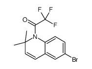 1-(6-bromo-2,2-dimethylquinolin-1-yl)-2,2,2-trifluoroethanone Structure