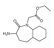 ethyl 2-(3-amino-2-oxo-4,5,5a,6,7,8,9,9a-octahydro-3H-benzo[b]azepin-1-yl)acetate Structure