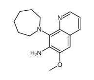 8-(azepan-1-yl)-6-methoxyquinolin-7-amine Structure