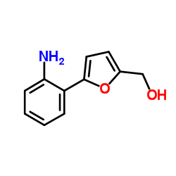 [5-(2-AMINO-PHENYL)-FURAN-2-YL]-METHANOL Structure