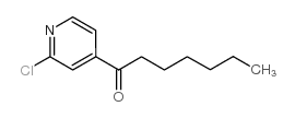 2-CHLORO-4-HEPTANOYLPYRIDINE picture