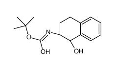 (1S,2R)-2-(Boc-氨基)-1-羟基-1,2,3,4-四氢化萘结构式