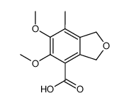 5,6-dimethoxy-7-methyl-phthalan-4-carboxylic acid Structure