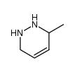 3-methyl-1,2,3,6-tetrahydro-pyridazine结构式