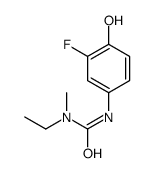 1-ethyl-3-(3-fluoro-4-hydroxyphenyl)-1-methylurea结构式