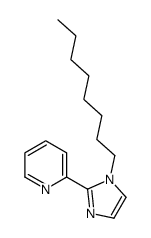 2-(1-octylimidazol-2-yl)pyridine Structure