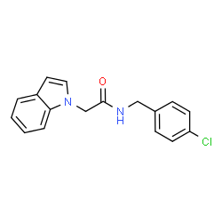 N-(4-Chlorobenzyl)-2-(1H-indol-1-yl)acetamide picture