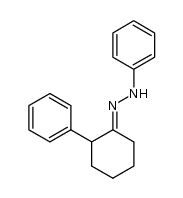 2-Phenyl-cyclohexanon-phenylhydrazon结构式