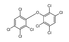 1,2,3,5-tetrachloro-4-(2,3,5,6-tetrachlorophenoxy)benzene Structure