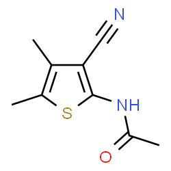 N-(3-氰基-4,5-二甲基-2-噻吩)乙酰胺图片