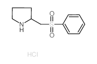 2-[(Phenylsulfonyl)methyl]pyrrolidine hydrochloride图片