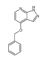 4-(Benzyloxy)-1H-pyrazolo<3,4-b>pyridine Structure