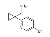 (1-(5-BROMOPYRIDIN-2-YL)CYCLOPROPYL)METHANAMINE picture