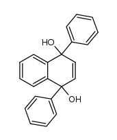 1,4-diphenyl-1,4-dihydro-naphthalene-1,4-diol结构式