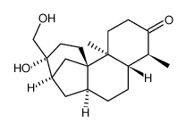 18-nor-3-ketoaphidicolin结构式