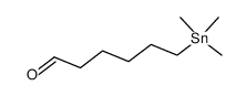 6-(trimethylstannyl)hexanal Structure